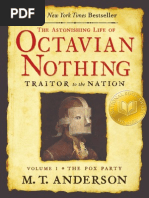 The Astonishing Life of Octavian Nothing, Traitor To The Nation, Volume One: The Pox Party - Chapter Sampler