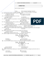 Analyse Fonctionnelle Exercicescor