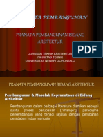 Pranata Pembangunan Dalam Bidang Arsitektur