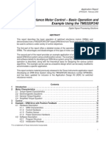 Switched Reluctance Motor Control