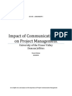 Assignment 3 - Project Communications Management