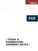 Togaf 9 Notes