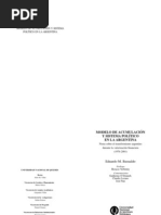 Basualdo-1-, Eduardo - Modelo de Acumulac y Sist Político en Arg