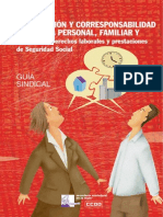 Ccoo Guia Conciliacion y Corresponsabilidad de La Vida Personal, Familiar y Laboral