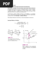 First Law Control Volume Isentropic Efficiency