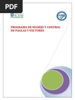 Programa de Control de Plagas y Vectores Acutalizado 2012a