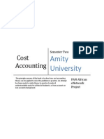 Cost Accounting Book