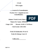 Practica Termodinamica 9