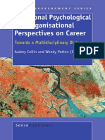 Vocational Psychological and Organizational Perspectives On Career