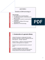 Genetics Lect 2 2011 Colour 2 Slides Per Page