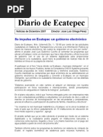 Diario de Ecatepec (Noticias Diciembre)