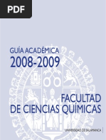 Ciencias Quimicas 2008-09