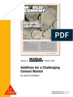 Additives For A Challenging Cement Market