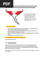 Cause of Materials Accumulation in Cyclone