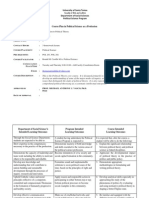 Obe Syllabus Format Rcastillo Pol Theory