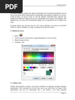 Colores de Autocad