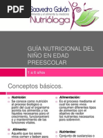 Guía Nutricional Del Niño en Edad Preescolar (Autosaved)