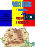 Proiect Tematic Ziua Romaniei. Nico