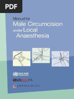 Who MC Local Anaesthesia