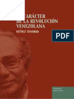 El Carácter de La Revolución Venezolana