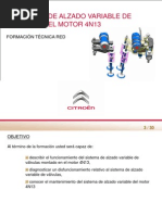 Sistema Alzado Variable de Vávulas