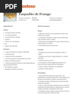 Tudo Gostoso - Empadão de Frango PDF