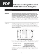 3M - VHB - Structural Glazing Tapes Structural Performance Tests Technical Bulletin