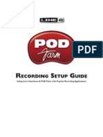 POD Farm Recording Setup Guide (Rev A)