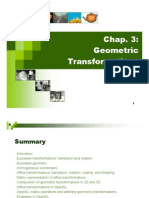 Geometric Transformations in OpenGL