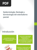 Epidemiologia Fisiologia y Terminologia Del Edentulismo Parcial