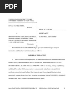 2014. Lucas Daniel Smith v. PENGUIN GROUP (USA), PENGUIN PRESS, MARK HALPERIN, JOHN HEILEMAN, BARACK HUSSEIN OBAMA II, JOHN DOE 1-100, JANE DOE 1-100. United States District Court, Southern District of New York.