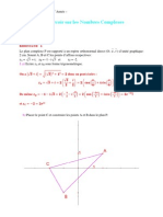 Correction Devoir Sur Les Complexes