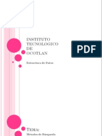 Estructuras de Datos - Metodos de Busqueda