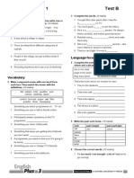 Enlgish Plus 3 End-Of-term 1 Standard B