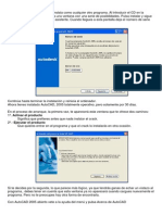 Activar Autocad 2005