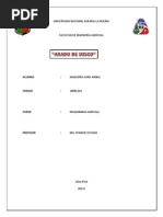 2° Informe de Arados de Discos