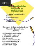 Intervención de Las Funciones No Matemáticas