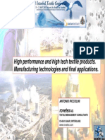 Hig1High Performance and High Tech Textile Products - Manufacturing Technologies and Final Applicationsh Tech Products MNFCT Tech