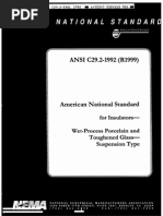 ANSI C29.2 - Aislador Suspension