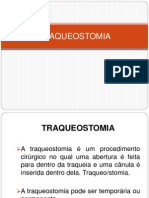 TRAQUEOSTOMIA