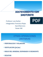 Sostenimiento Con Shotcretefrancisco Rojas, Karol Burrows, Yasser Alé