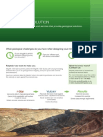 Maptek Geologicalsolutions Brochure