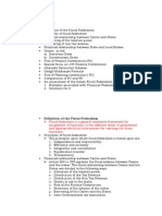 INdian Fiscal Federalism