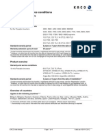 For Powador Inverters: Warranty and Service Conditions