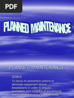 Planned Maintenance