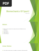 Biomechanics of Sport! Aidan Bowe