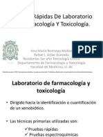 Pruebas Rapidas Farmacologia Toxicologia Medicina Udea