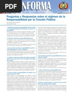 PREGUNTAS Y RESPUESTAS Responsabilidad Por La Funcion Publica