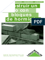 Como Construir Un Muro Con Bloques de Hormigon PDF