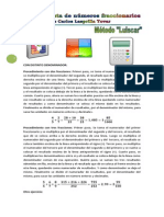 SUMA Y RESTA DE FRACCIONARIOS Combinados 01 PDF